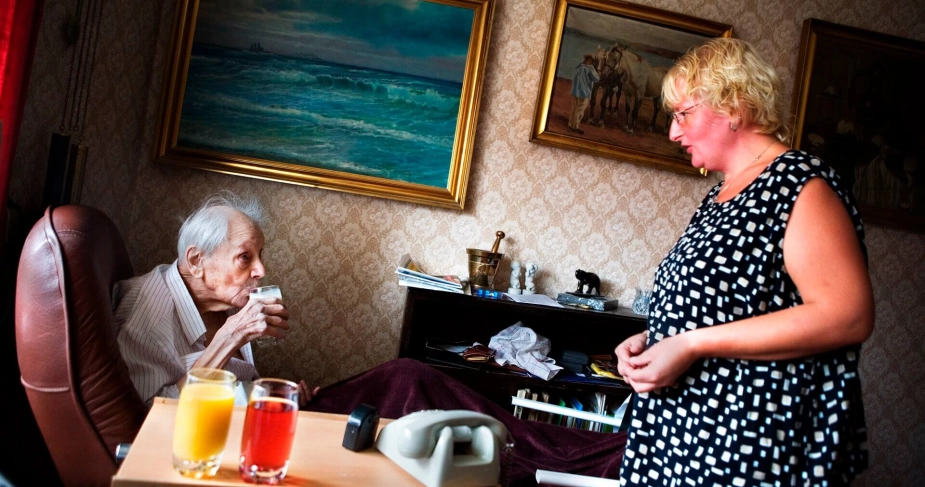 Gode faglige indsatser på ældroemrådet gør ikke nødvendigvis hjemmehjælpsmodtagerne tilfredse, viser analyse. (Arkivfoto)