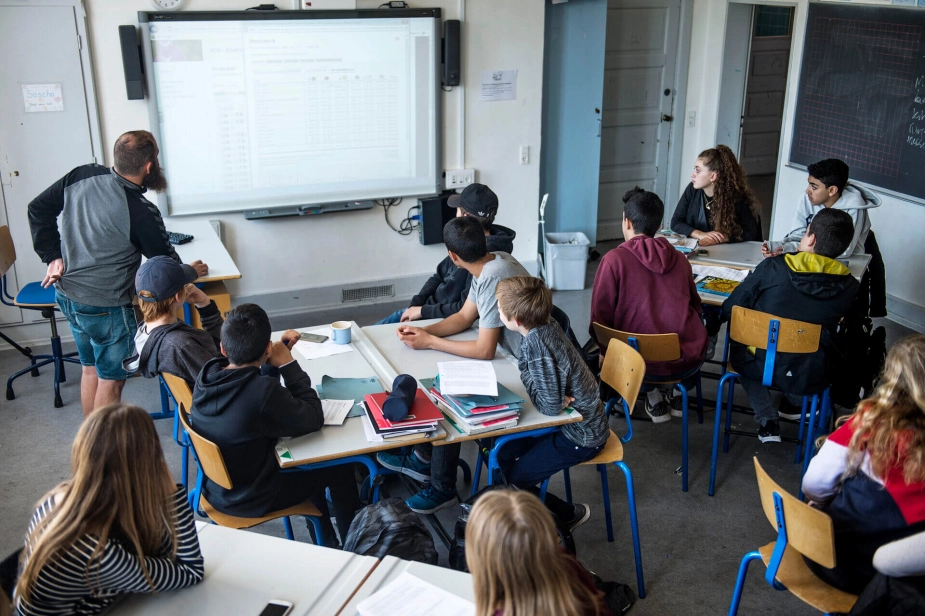 Elever i udvalgte 9. klasser i Københavns Kommune kan snart gå til 'Sundhedstjek' på deres egen skole. Genrefoto.