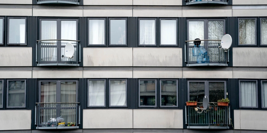 Hedemarken i Albertslund Kommune, der tidligere var på listen over udsatte boligområder, også kaldet ghetto-listen.