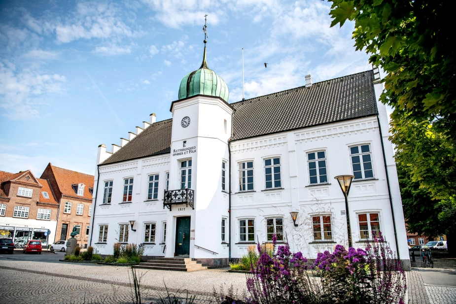 Maribo på Lolland er en af de byer, der får penge til bystrategi og bysamarbejde.
