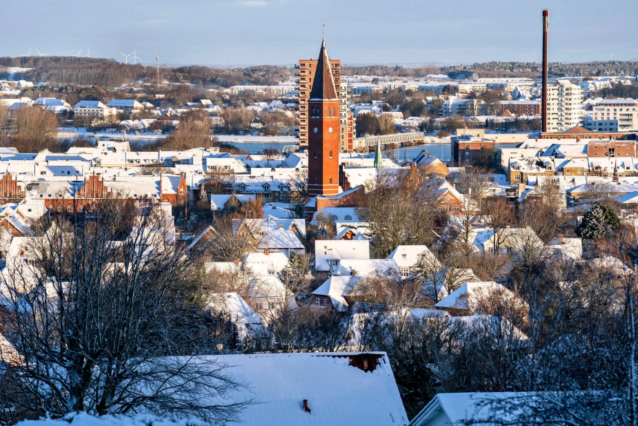 Sne i Aalborg