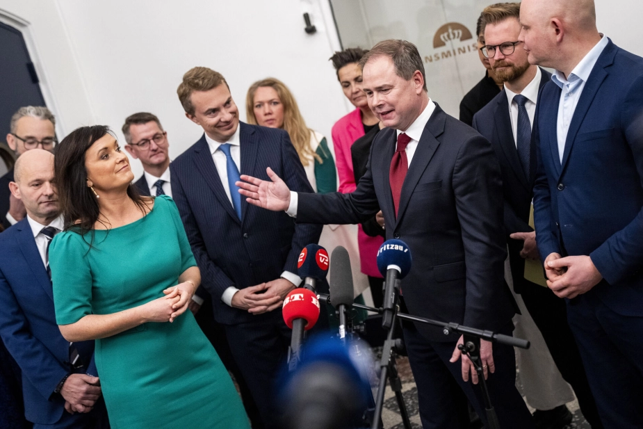 Aftalen om finanslov 2024 blev præsenteret i Finansministeriet