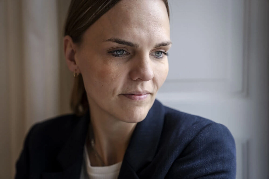 "Ingen må efterlades på perronen, og derfor skal vi hele tiden have borgeren i fokus," siger digitaliseringsminister Caroline Stage (M). (Arkivfoto).