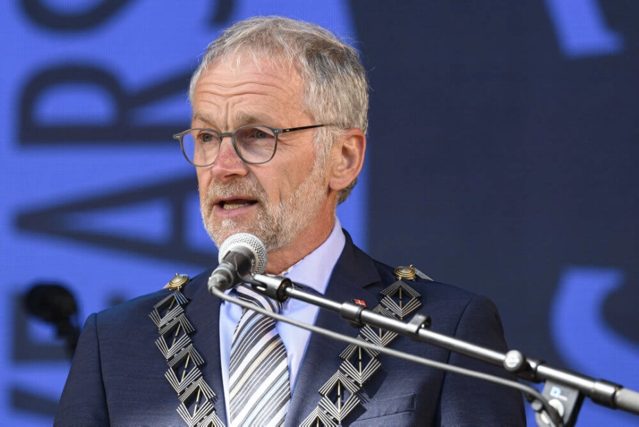 Tønders borgmester, Jørgen Popp Petersen, er blevet politianmeldt otte gange for forholdene på sin svineproduktion. (Arkivfoto).