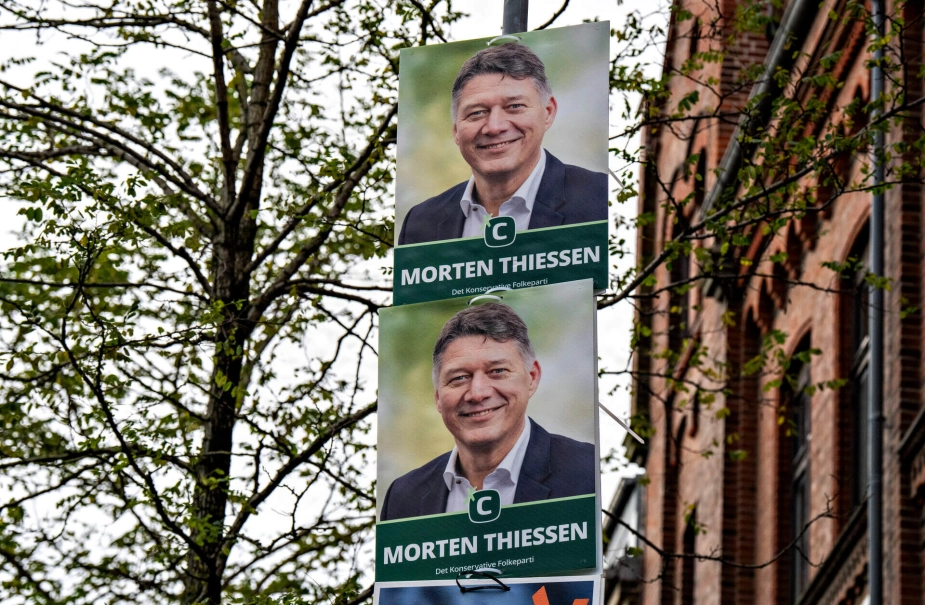 Valgplakater for Morten Thiessen (K) i Aalborg. Den 18. november 2025 blev Morten Thiessen valgt ind som rådmand for Børn og Unge ved kommunal- og regionalvalget. Fra juni og seks måneder frem vil han lave humanitært arbejde i Ukraine.