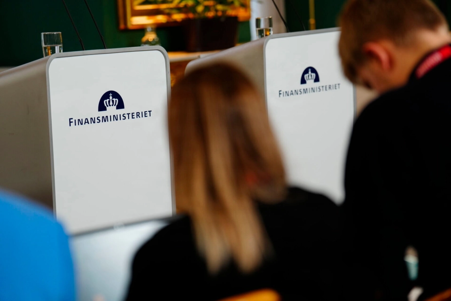 Dagens pressemøde.