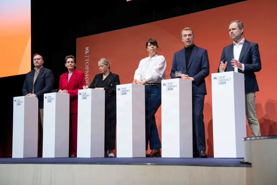 Partidebat på kommunal politisk topmøde