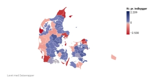 Massiv omfordeling som følge af selvbudgettering i 2024 og 2025