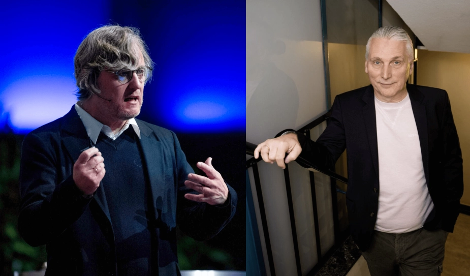Professor Ulrik Kjær (t.h.) blev citeret 748 gange og forskningslektor Roger Buch 924 gange i medierne sidste år.