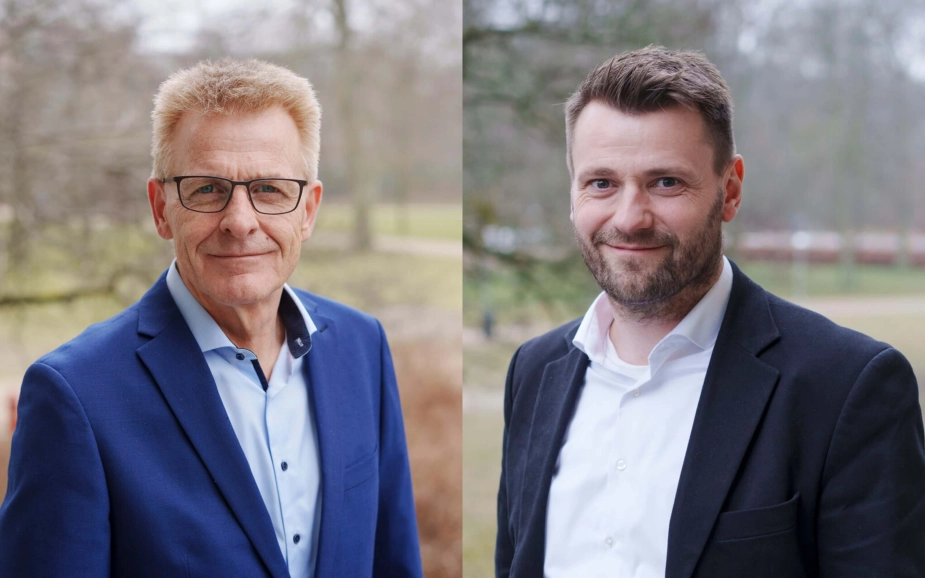 Peter Sørensen (S) og Michael Stegger Jensen (S).