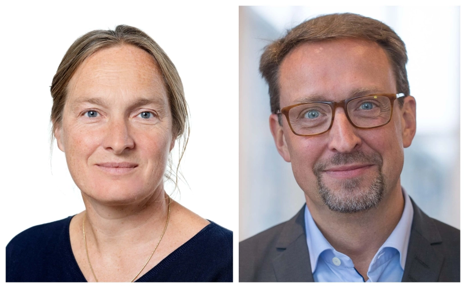 Pia Kürstein Kjellberg, projektchef i Vive, Det Nationale Forsknings- og Analysecenter for Velfærd, og Jakob Bigum Lundberg, formand for Kommunale Velfærdschefer.