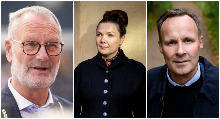 Peter Hansted, Marie Stærke og Allan S. Andersen har kystsikring på dagsordenen i 2025.