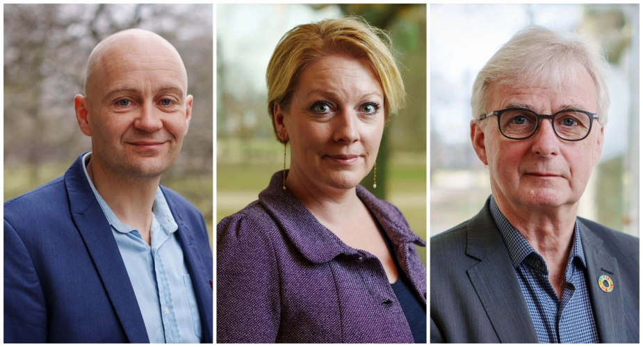 Borgmestre Frank Jensen, Vicky Holst Rasmussen og Tonni Hansen har alle økonomien på listen over vigtigste dagsordener i 2025.