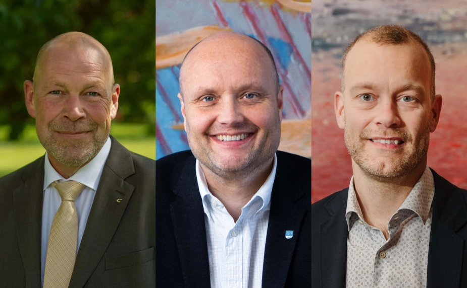 Langelands borgmester, Jørgen Nielsen (K), Næstveds borgmester, Kenneth Sørensen (V), og Bornholms borgmester Frederik Tolstrup (V), frygter, at andre kommuner kan ende som Lolland.