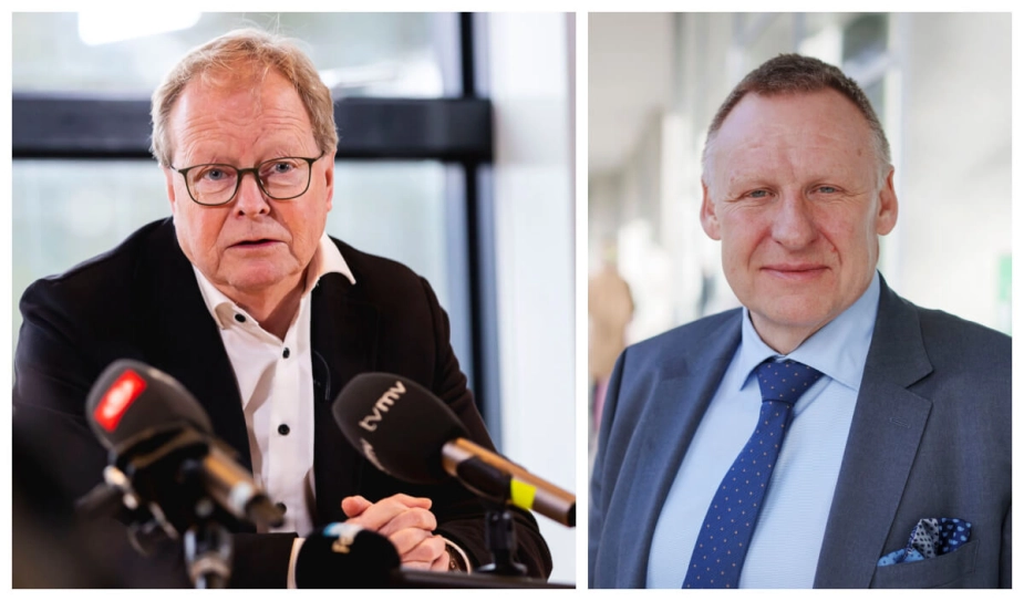 Ulrik Wilbek (V) og Lars Storgaard (K) har fået hele byrådet med i budgetaftalerne i Viborg og Favrskov, men budgettet i de to nabokommuner hænger kun sammen takket være større kassetræk i 2025.