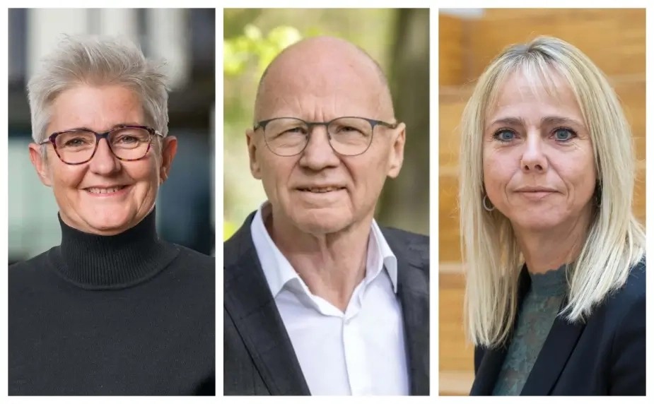 Else Zippor, direktør for Voksne i Billund Kommune (tv.), Jan Nielsen, direktør Senior og Omsorg, Aalborg Kommune og Mette Andreassen, direktør for Social, Sundhed og Omsorg i Viborg Kommune.