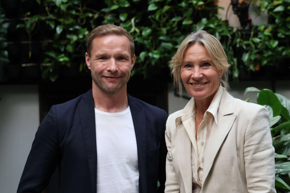 Beskæftigelses-, integrations- og erhvervsborgmester Andreas Keil (S) sammen med Lene Espersen, der skal stå i spidsen for Københavns Kommunes nye ekspertgruppe om erhvervsvenlighed