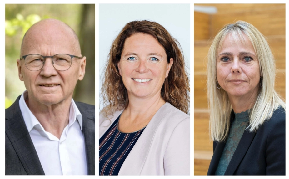 Jan Nielsen, direktør for Senior og Omsorg i Aalborg Kommune, Pia Ulv Helleland, direktør for Social og Sundhed i Lemvig Kommune og Mette Andreassen, direktør for Social, Sundhed og Omsorg i Viborg Kommune.