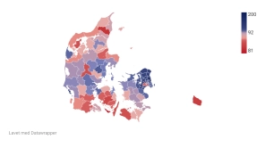 Disse kommuner har strukturelt underskud