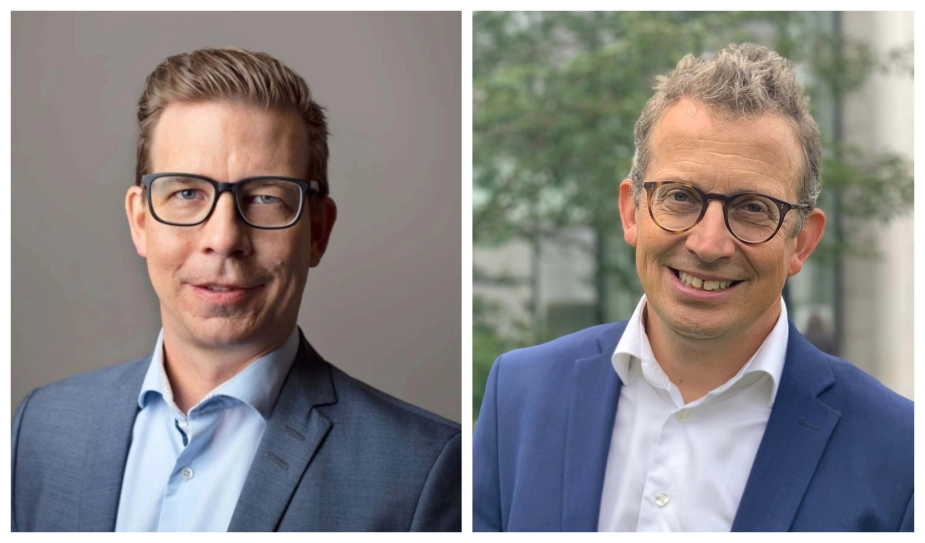 Torben Klitmøller Hollmann, centerchef for sundhed og ældre i Næstved Kommune, og Jan Dehn, velfærds- og kulturdirektør i Hørsholm Kommune.