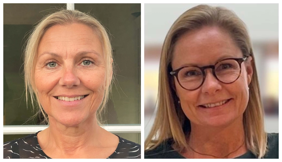Heidi Næsted Stuhaug, souschef i Frederiksberg Kommunes Sundheds- og Omsorgsafdeling (tv.) og Tina Wils, sundheds- og omsorgschef i Egedal Kommune.