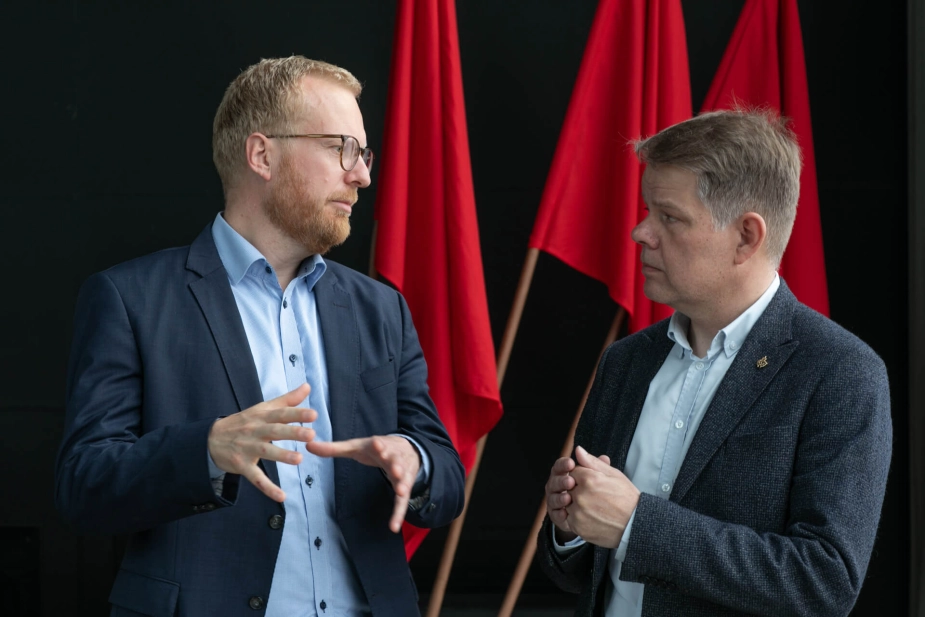 Morten Skov Christiansen og Tomas Kelper har en klar opfordring til regeringen.