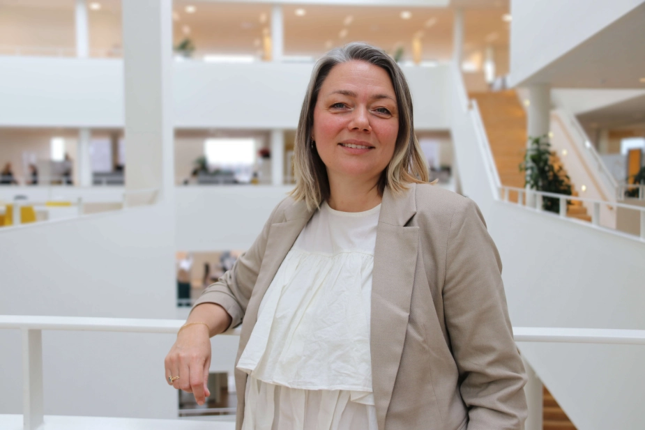Maja Blicher Christensen er begejstret for ordningen, som giver muligheder for skoletrætte elever, eller elever der vil den erhvervsfaglige vej.