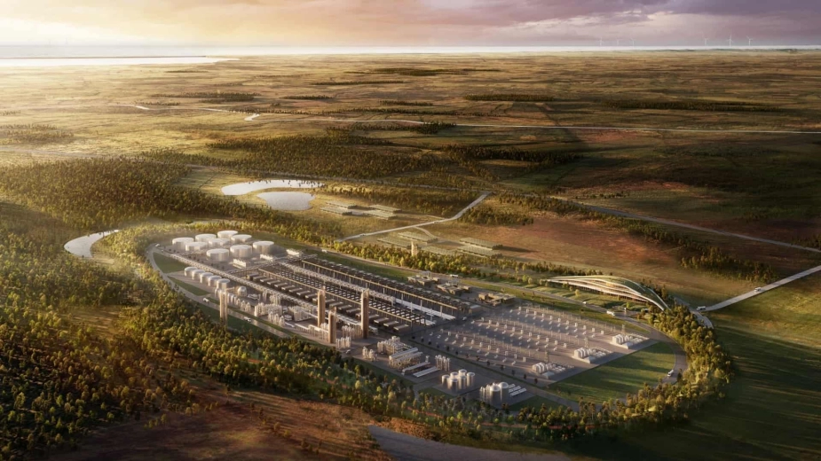 Sådan så Megaton-projektet ud i Green Go Energys promovering af gigantprojektet. Nu skifter selskabet fokus til biometanol, der baseres på biogas og i fremstillingsprocessen kræver mindre strøm.