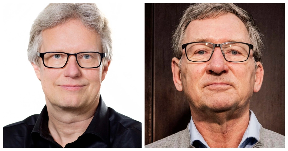 Kurt Houlberg, professor i kommunal økonomi, Vive (tv.) og Bent Greve, professor i velfærdsstat, Roskilde Universitet