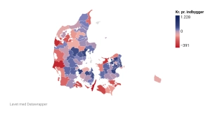 Selvbudgettering 2025: 63 kommuner står til nettogevinst