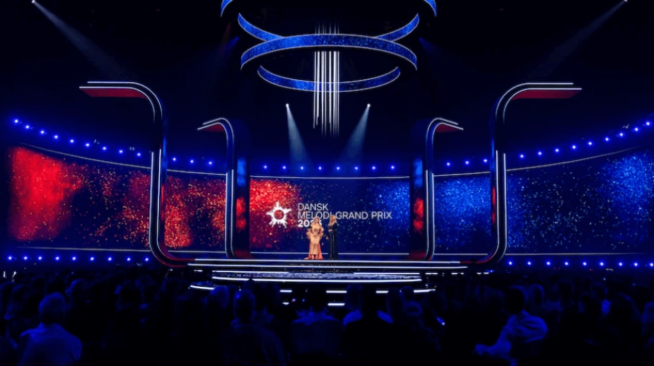 Sådan så det ud, da Dansk Melodi Grand Prix løb af stablen i 2025.