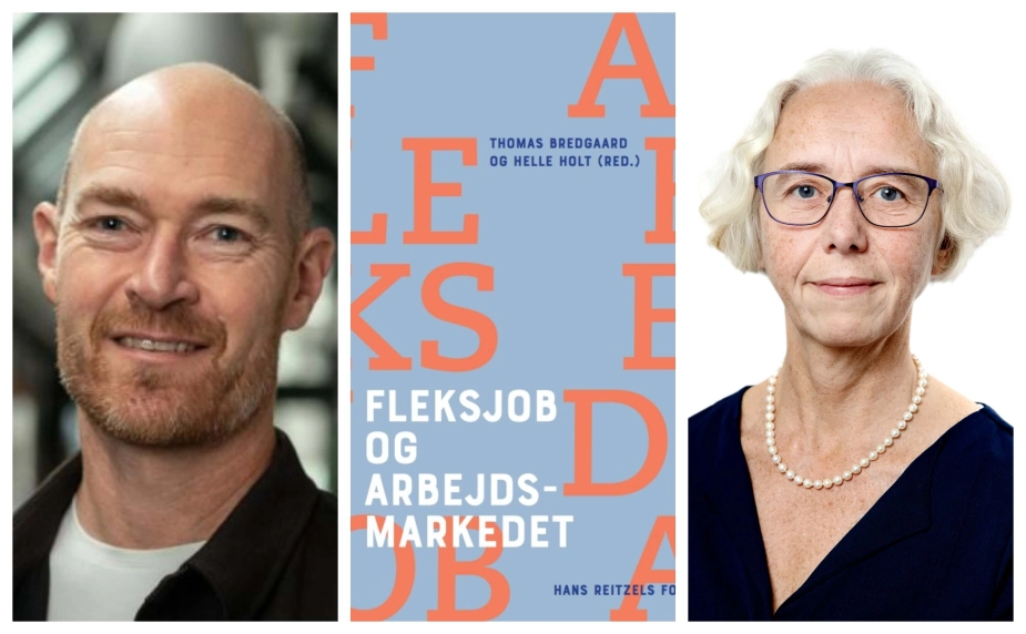 Thomas Bredgaard og Helle Holt sætter i deres nye bog ’Fleksjob og arbejdsmarkedet’ fokus på, hvordan fleksjobordningen fungerer i praksis – og peger på behovet for bedre information, mere ensartet kommunal praksis og større kendskab blandt virksomheder.