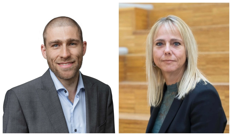 Thomas de Richelieu, direktør for Ældre og Sundhed i Lolland Kommune og Mette Andreassen, direktør for Sundhed og Omsorg i Viborg Kommune.