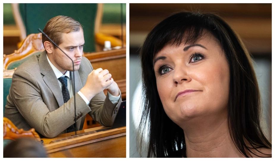 Carl Andersen (LA, tv.) har bragt et ønske fra partikollega Per Nykjær Jensen fra Svendborg om mere åbenhed i udvalgsarbejdet med i Folketinget. Indenrigs- og sundhedsminister Sophie Løhde (V) er modstander af at give hjemmel til åbne udvalgsmøder i kommunerne.