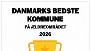Kåring af Danmarks bedste kommune på ældreområdet offentliggøres i næste uge