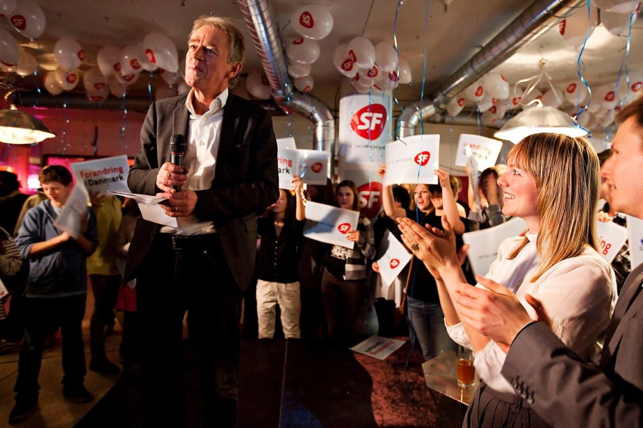 SF fik et kanonvalg ved kommunalvalget i 2009. Siden er partiet faldet til et væsentligt lavere niveau.