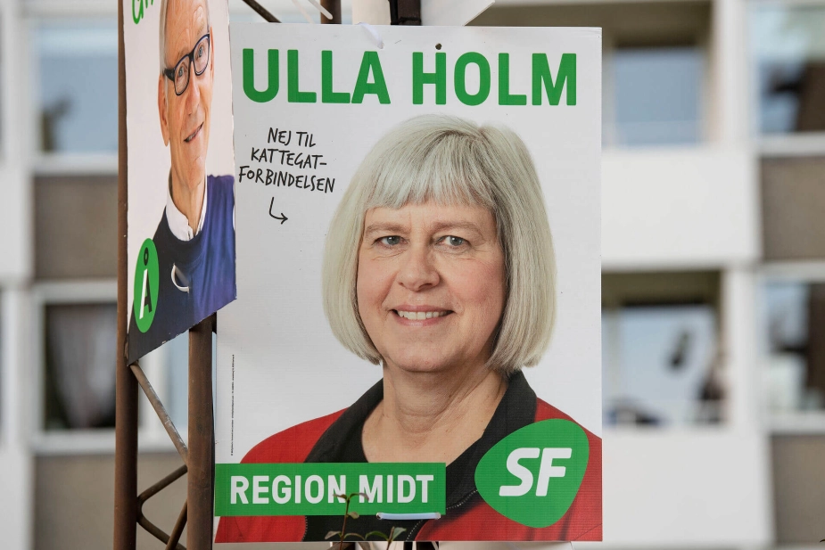 Ulla Holm (SF) er 1. viceborgmester i den nuværende kommunalbestyrelse på Samsø, men selv om hun havde udsigt til endnu en periode, må hun afgive posten til Venstres Anita Olesen.