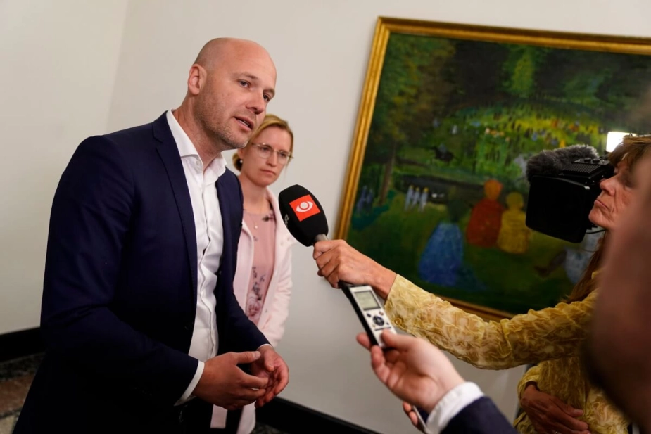 Regionsrådsformand Anders Kühnau ved regionernes økonomiforhandlinger for 2023
