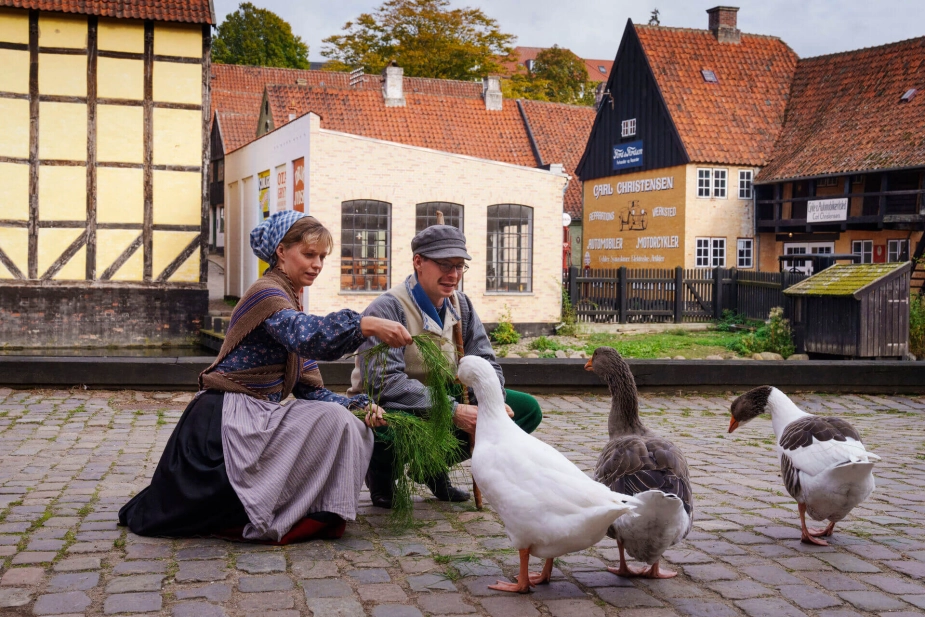 Den Gamle By i Aarhus var det museum med næstflest besøgende i 2025.