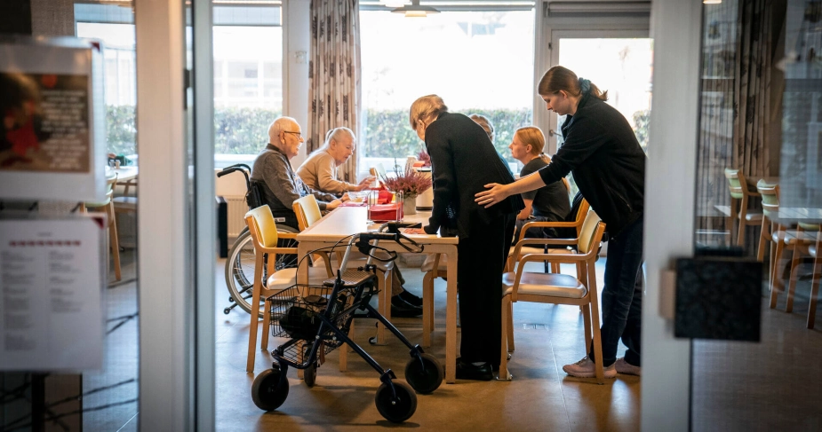 Vinderen af Danmarks bedste plejehjem findes ved en online afstemning på Danske Seniorers hjemmeside og offentliggøres den 4. november. (Arkivfoto)