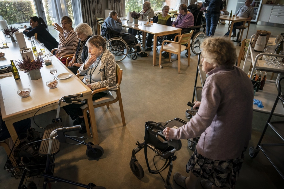 Der er blevet færre offentligt ansatte ift. antal ældre