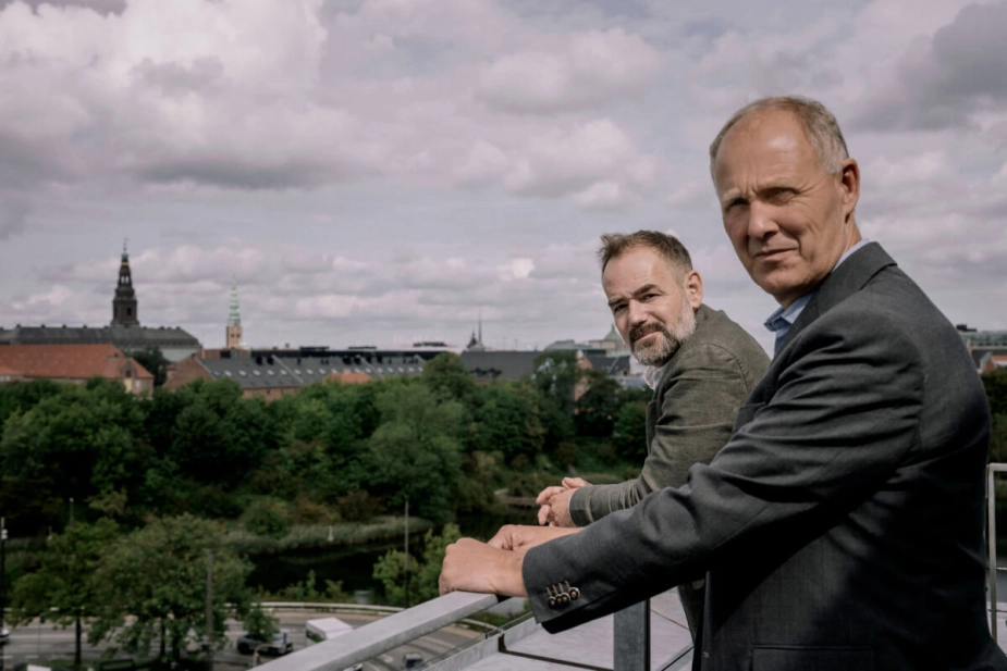 KL-fomandskabet Martin Damm og Jacob Bundsgaard