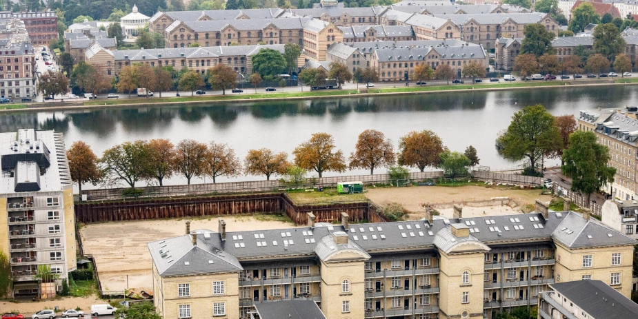 Den positive tendens i byggeriet af pleje og ældreboliger i 2024 skyldes i høj grad plejecentret Sølund i København, som efter en del forsinkelser på grund af prisstigninger endelig er kommet i gang i 2024. Arkivbillede fra 2023.