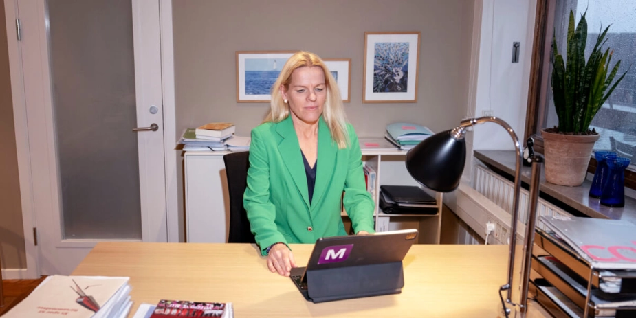 Ældreminister Mette Kierkgaard (M) får med de nye ændringer i ministerierne et selvstændigt ældreministerium.