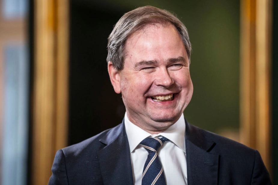 Finansminister Nicolai Wammen ved et pressemøde tidligere på året.