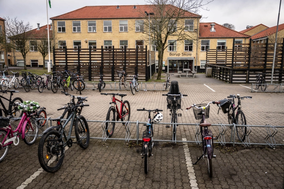 Borup Skole er en af de folkeskoler, der er udvalgt til forsøget med en forældrebetaling på 15 kroner pr. måltid.