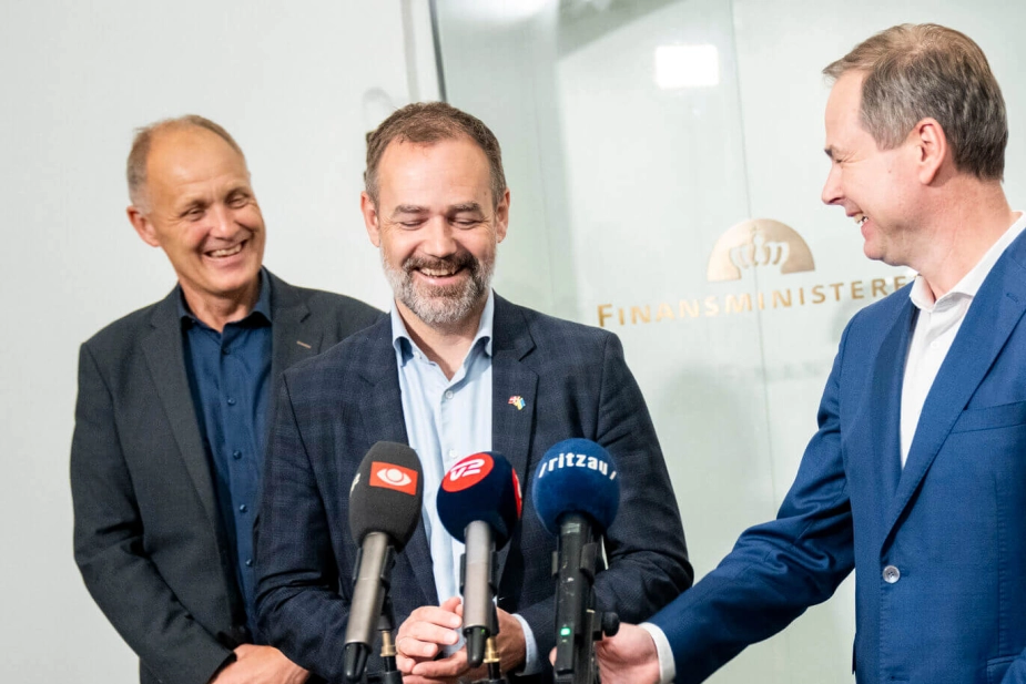 Jacob Bundsgaard, tidligere KL-formand og tidligere borgmester i Aarhus. (nummer to fra venstre )