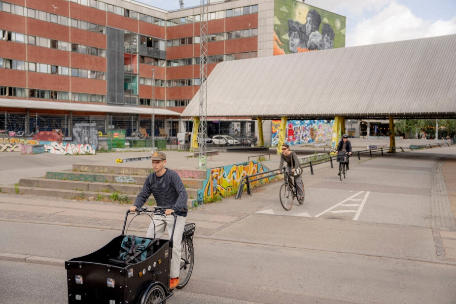 Den nu navngivne Palæstinas Plads, som har skabt en del porstyr i København.