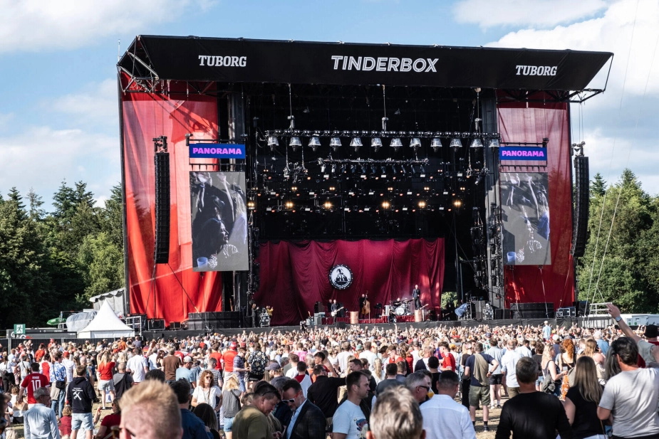 Tinderbox festival har de seneste mange år været afholdt i Odenses Tusindårsskov, dog mangler de rette zonetilladelser.