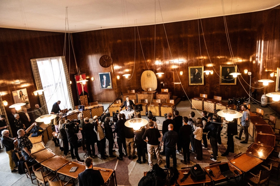 Jacob Bundsgaard (S) holdt d. 23. oktober pressemøde, hvor han bekræftede, at han trækker sig som borgmester efter 13 år på posten.